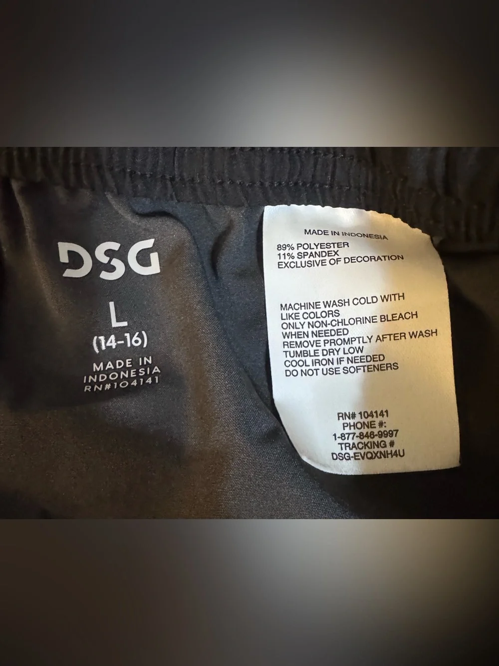 NWOT Boys DSG Camo Athletic Shorts (L)